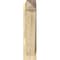 Ekena Millwork Traditional Rough Sawn Arts and Crafts Outlooker, Douglas Fir, 6"W x 18"D x 26"H OUT06X18X26TRA03RDF - alternate 3